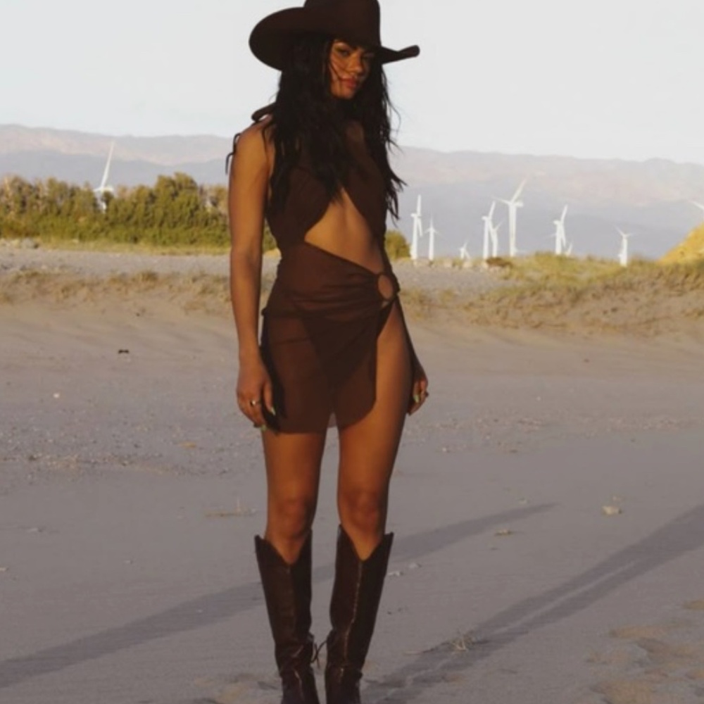 EastnWest Label Mojave Mini Festival Dress